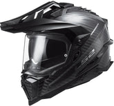 LS2 MX701 Explorer Solid Gloss Carbon Helmet